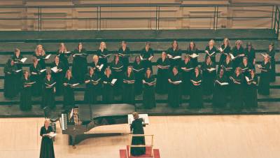 Photograph of Texas Woman's University Concert Chorale