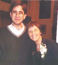 A photo of Paul Radin and Gwyneth Walker