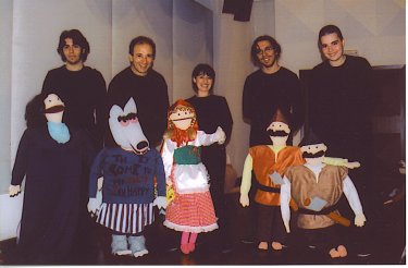 A photo of the Canary Islands musicians
