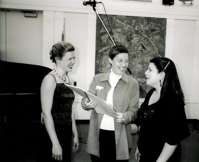A photo of Jamie Shaak, Gwyneth Walker, and Michelle Areyzaga