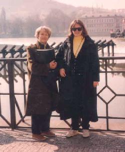 A photo of the Estrid Eklof and Denise Walker